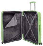 8 Wheel Spinner Luggage Expandable Arcturus Lime Green 10