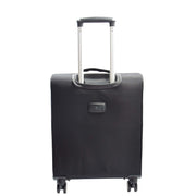 4 Wheel Suitcases Lightweight Soft Luggage Expandable TSA Lock Travel Bags Galaxy Black