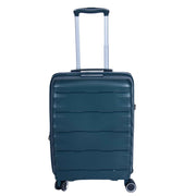 8 Wheel Spinner Luggage Expandable Arcturus Green 13