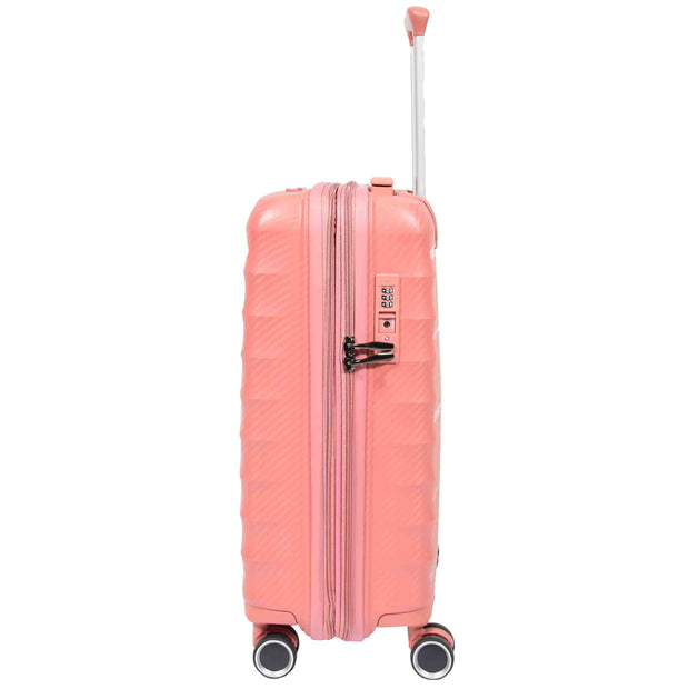 8 Wheel Spinner Luggage Expandable Arcturus Rose Gold 13