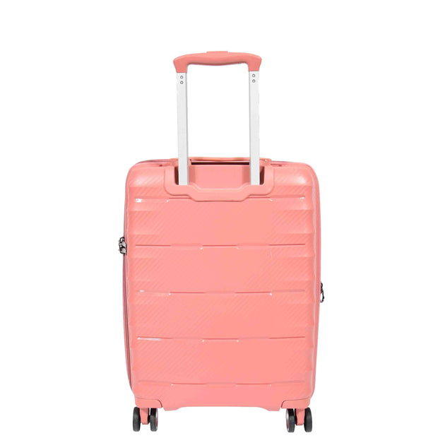 8 Wheel Spinner Luggage Expandable Arcturus Rose Gold 14