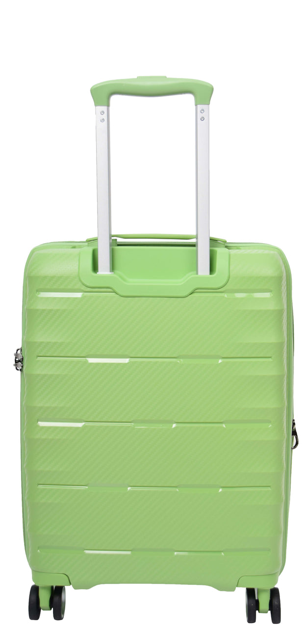 8 Wheel Spinner Luggage Expandable Arcturus Lime Green 14