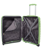 8 Wheel Spinner Luggage Expandable Arcturus Lime Green 15