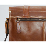 Real Leather Cross Body Shoulder Bag Multi Use Camera Organiser Bussell Tan Feature 4