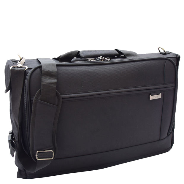 Suit Carrier Garment Bag Cabin Size Business Travel Bag AS001 Dress Suiter Black