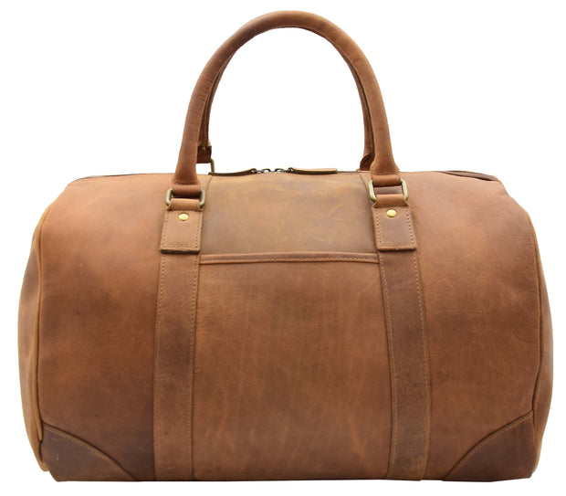 Cabin Travel Weekend Genuine Leather Holdall Bag MARS Tan 2