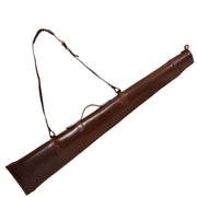 Real Leather Gun slip Bag Shooting Shotgun Rifle Holster Case Artemis Brown 1