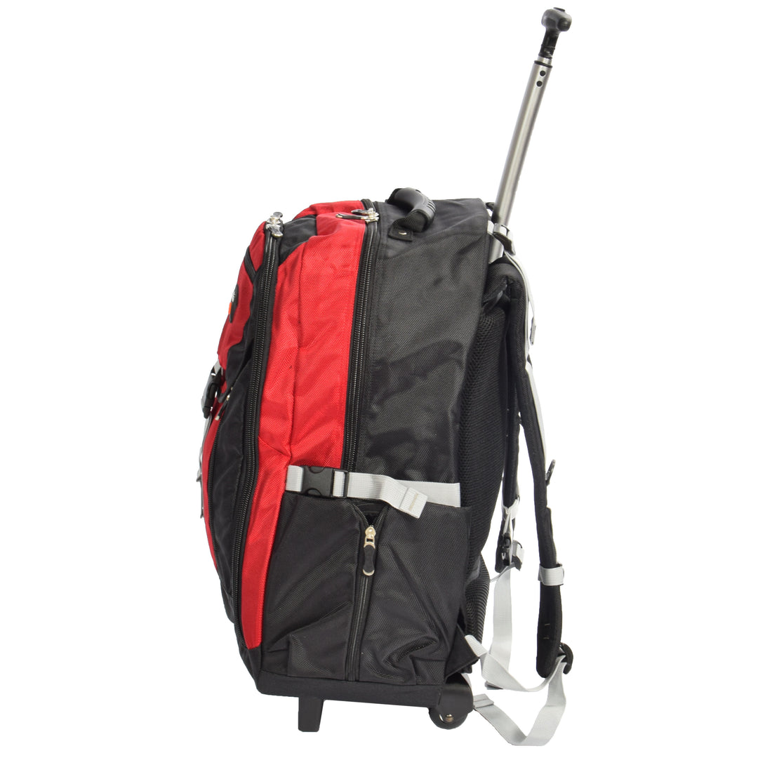 Power in eavas backpack with wheels sale