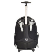 Wheeled Backpack Small Cabin Hiking Camping Travel Bag Fuji Grey Back 2