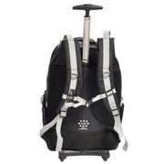 Cabin Size Wheeled Backpack Hiking Camping Travel Bag Olympus Grey Back 1