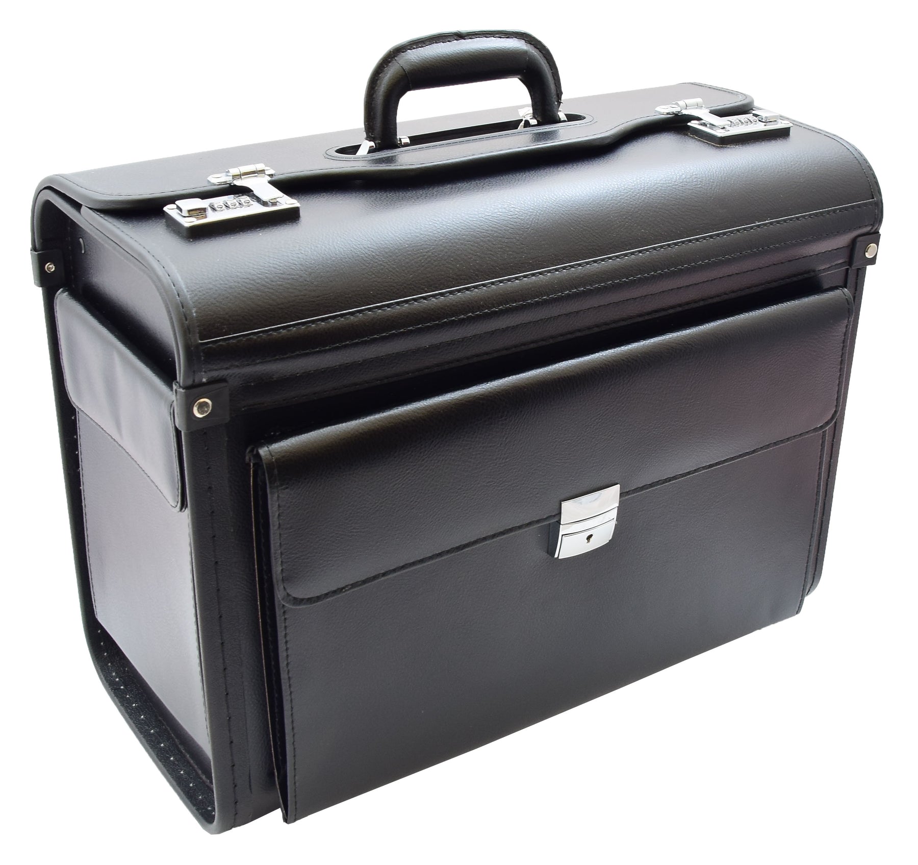 Leather Pilot Case Doctors Business Briefcase Cabin Bag | A1 