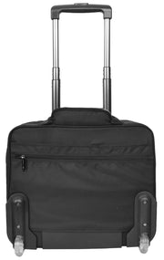 Pilot Case Wheeled Briefcase Cabin Size Luggage Business Travel Laptop Bag Omega 1
