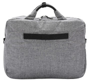 Laptop Bag Casual Briefcase Satchel Soft Polyester Jean Grey