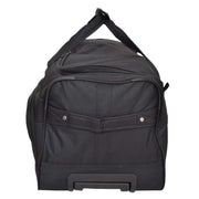 Travel Duffle Bag 28" Lightweight Wheeled Holdall Weekend Bag Marco Black 2