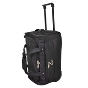 Travel Duffle Bag Lightweight Wheeled Holdall Weekend Cabin Bag Darwin Black 7