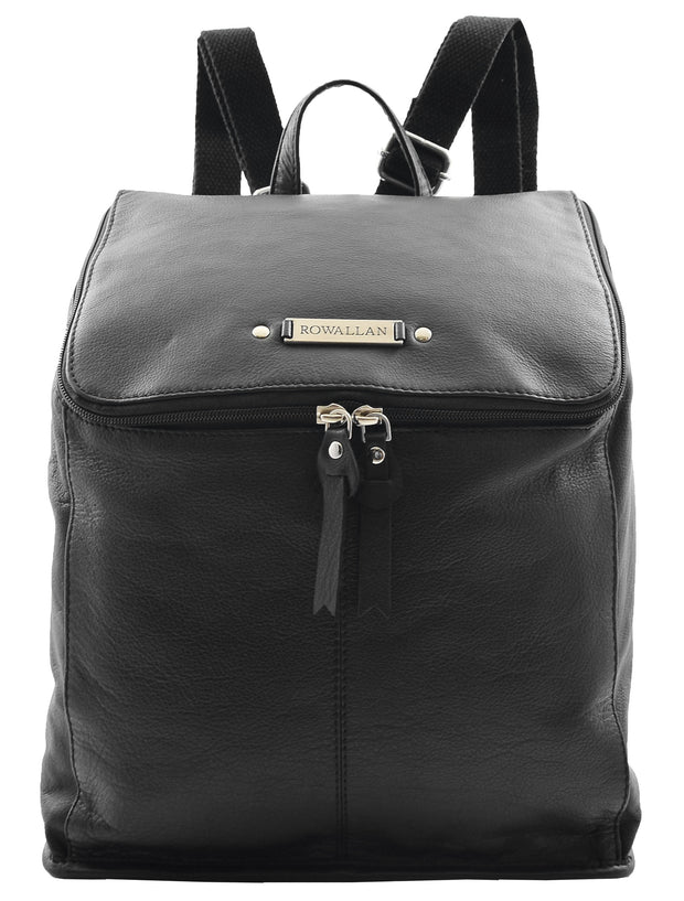 Womens Genuine Soft Leather Backpack Casual Travel Rucksack Work Daypack Greta