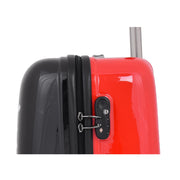 Tough Hard Shell Suitcase Big Heart 4 Wheel Luggage TSA Lock Bags Feature 1
