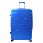 8 Wheel Spinner Luggage Expandable Arcturus Blue 3