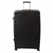 8 Wheel Spinner Luggage Expandable Arcturus Black 3