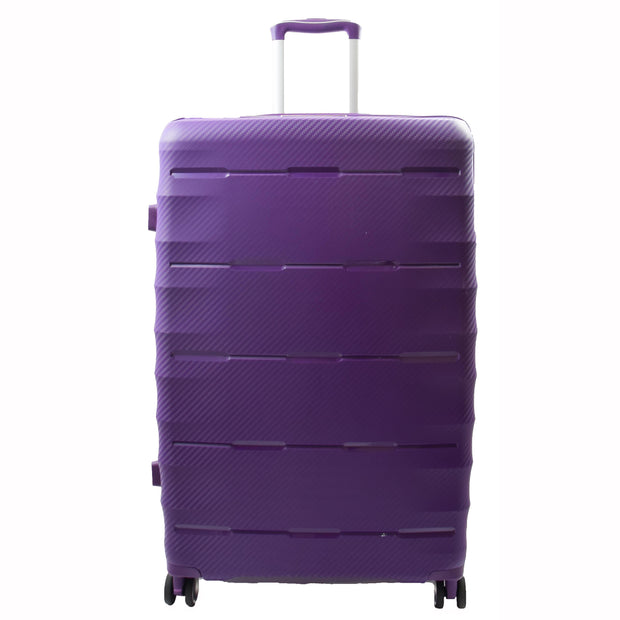 8 Wheel Spinner Luggage Expandable Arcturus Purple 3