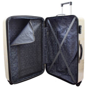 4 Wheel Luggage Hard Shell Expandable Suitcases Lightweight Travel Bags London Landmarks