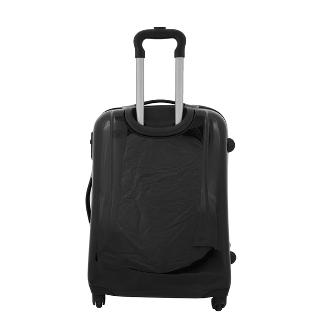 Robust Hard Shell Suitcase Stack Up Man Print 4 Wheel Luggage Bags Medium 4