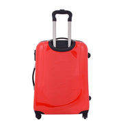 Tough Hard Shell Suitcase Big Heart 4 Wheel Luggage TSA Lock Bags Medium 4