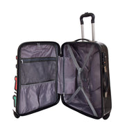 Robust Hard Shell Suitcase Stack Up Man Print 4 Wheel Luggage Bags Medium 5