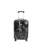 4 Wheel Luggage Hard Shell Expandable Suitcases Black Granite Small 2