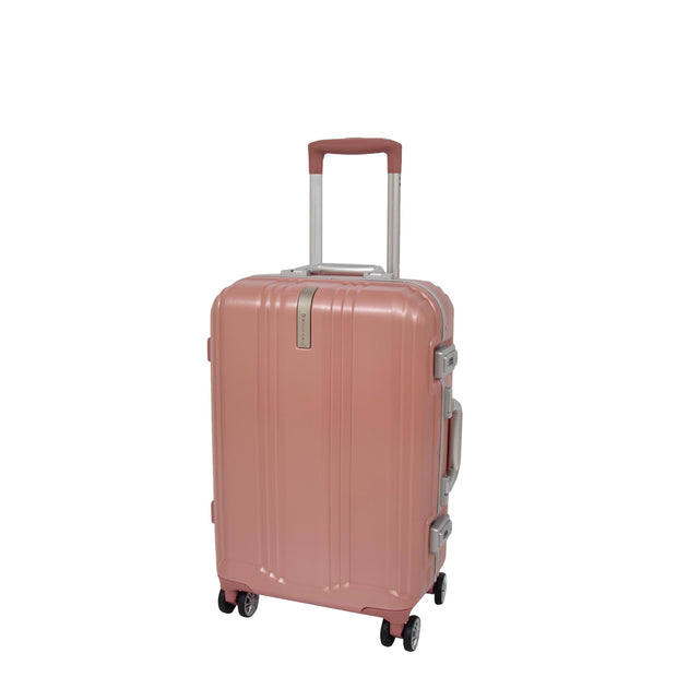 Cabin Four Wheel Metal Frame Hand Luggage Rose Gold A1 Fashion Goods