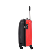 Tough Hard Shell Suitcase Big Heart 4 Wheel Luggage TSA Lock Bags Small 3