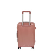 Cabin Four Wheel Metal Frame Hand Luggage Rose Gold Suitcase Regent