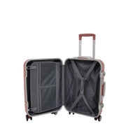 Cabin Four Wheel Metal Frame Hand Luggage Rose Gold Suitcase Regent