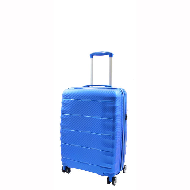 8 Wheel Spinner Luggage Expandable Arcturus Blue