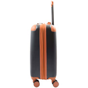 Classic 4 Wheel Hard Shell Luggage Expandable Lightweight Suitcases Travel Bags Cruiser Black